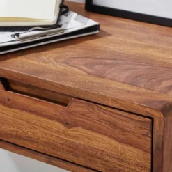 90x36 Mid Century Konsolentisch aus Holz - Cizio