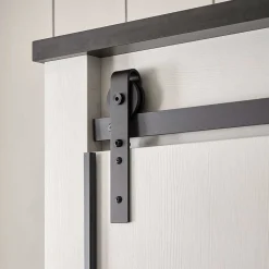 140x200 Modern Country Bett & Schrank - Tramos (vierteilig)