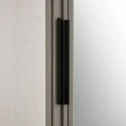 140x200 Modern Country Bett & Schrank - Tramos (vierteilig)