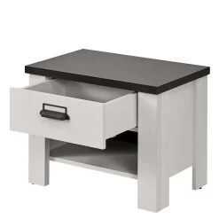 140x200 Modern Country Bett & Schrank - Tramos (vierteilig)