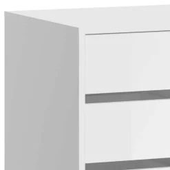 110x48 Moderner Schminktisch mit vier Schubladen - Savocca