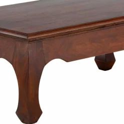 60x60 oder 110x60 Opiumtisch aus Akazie Braun - Gorges