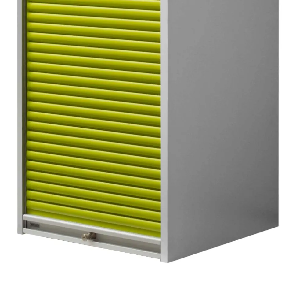 50x202 Schrank mit grünem Roll-Laden - Cabelia