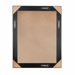 55x70 Spiegel mit breitem Rahmen in Silber - Tunapuna