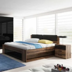 140x200 Stauraumbett modern - Ulpro