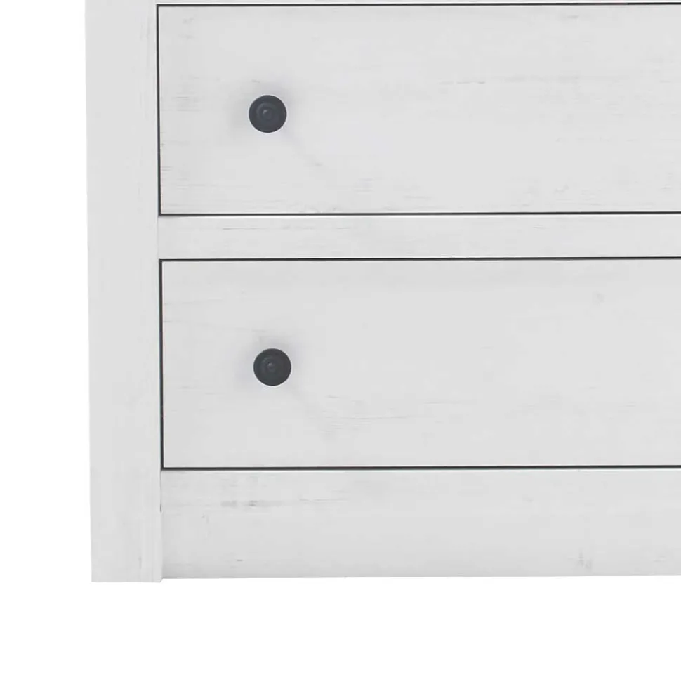 104x90 Touchwood Kommode mit 2 Schubladen - Chelles