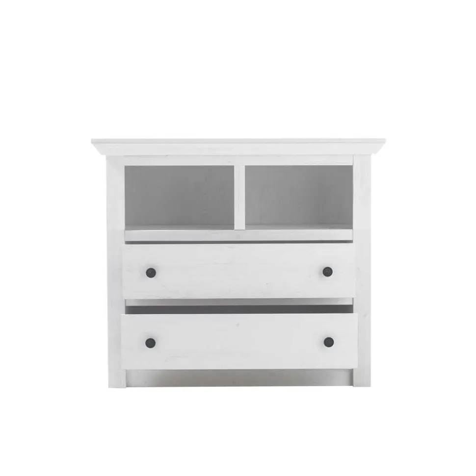 104x90 Touchwood Kommode mit 2 Schubladen - Chelles