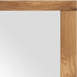 80x80 Wandspiegel aus Eichenholz Rahmen - Sennya