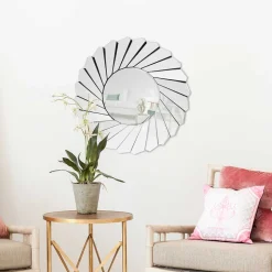 80x80 Wandspiegel mit Designrahmen - Moleda