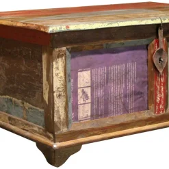 90x60 Wohnzimmer Truhentisch im Shabby Style - Slinida