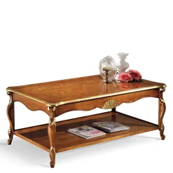 130x80 Wohnzimmertisch im Italienischen Stil - Carlenna