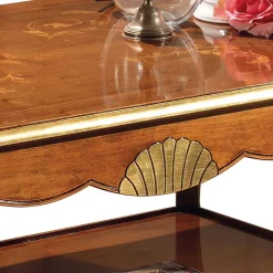 130x80 Wohnzimmertisch im Italienischen Stil - Carlenna