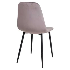 140x95 X-Fuß Esstisch & 4 Stühle - Turino (fünfteilig)