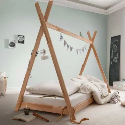 90x200 Zeltbett bodentief - Rene