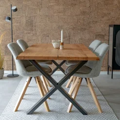 X-Fuß Essgruppe modern - Nanila (fünfteilig)