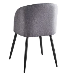 X-Fuß Esstisch & Armlehnenstühle - Samanta (fünfteilig)