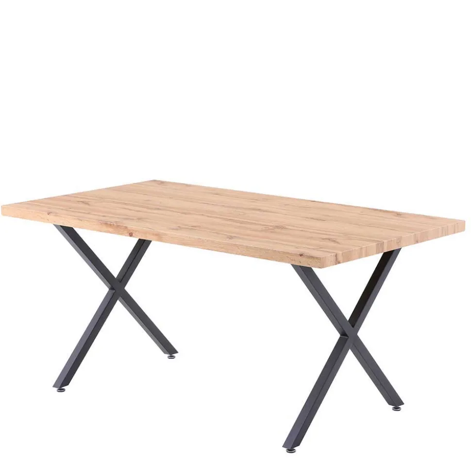 X-Fuß Esstisch & Stühle Set - Cralega (fünfteilig)