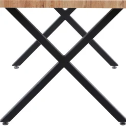 X-Fuß Esstisch & Stühle Set - Cralega (fünfteilig)