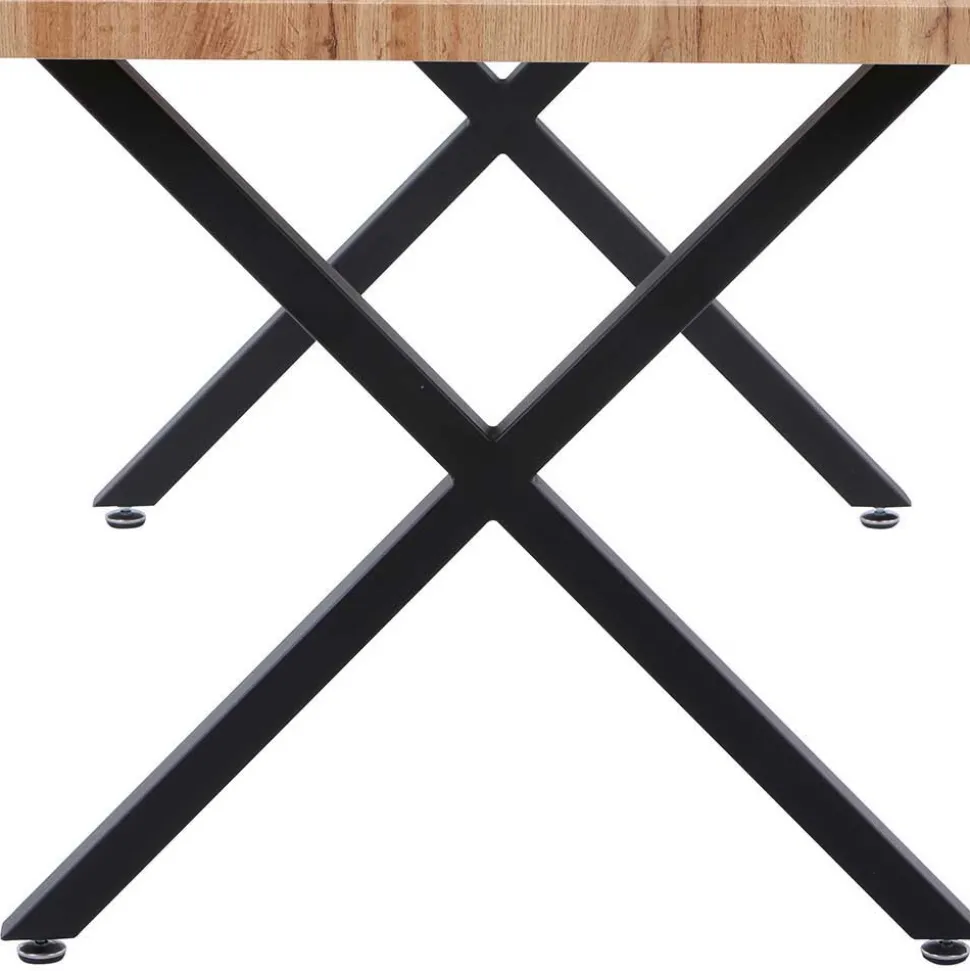 X-Fuß Esstisch & Stühle Set - Cralega (fünfteilig)