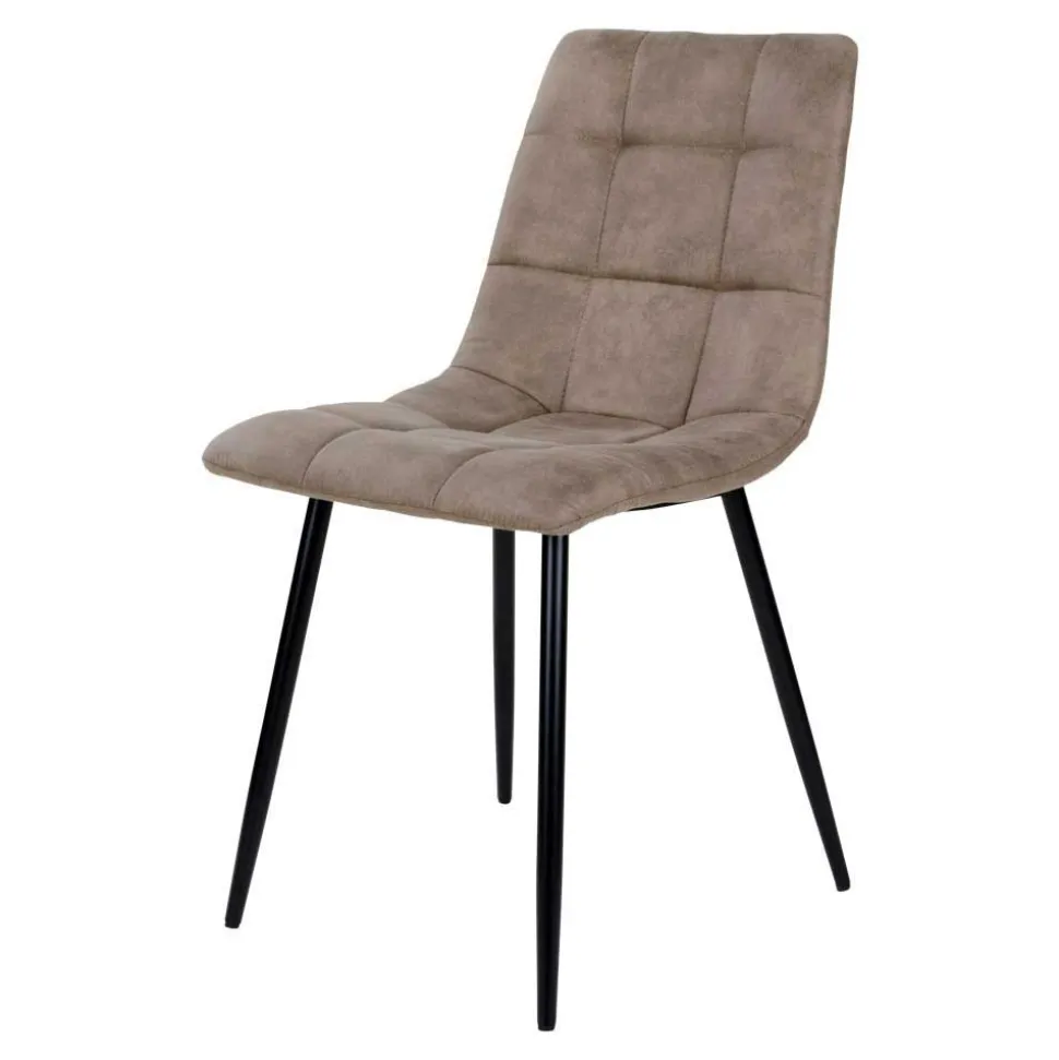 X-Fuß Esszimmertisch & Stühle - Zia (fünfteilig)