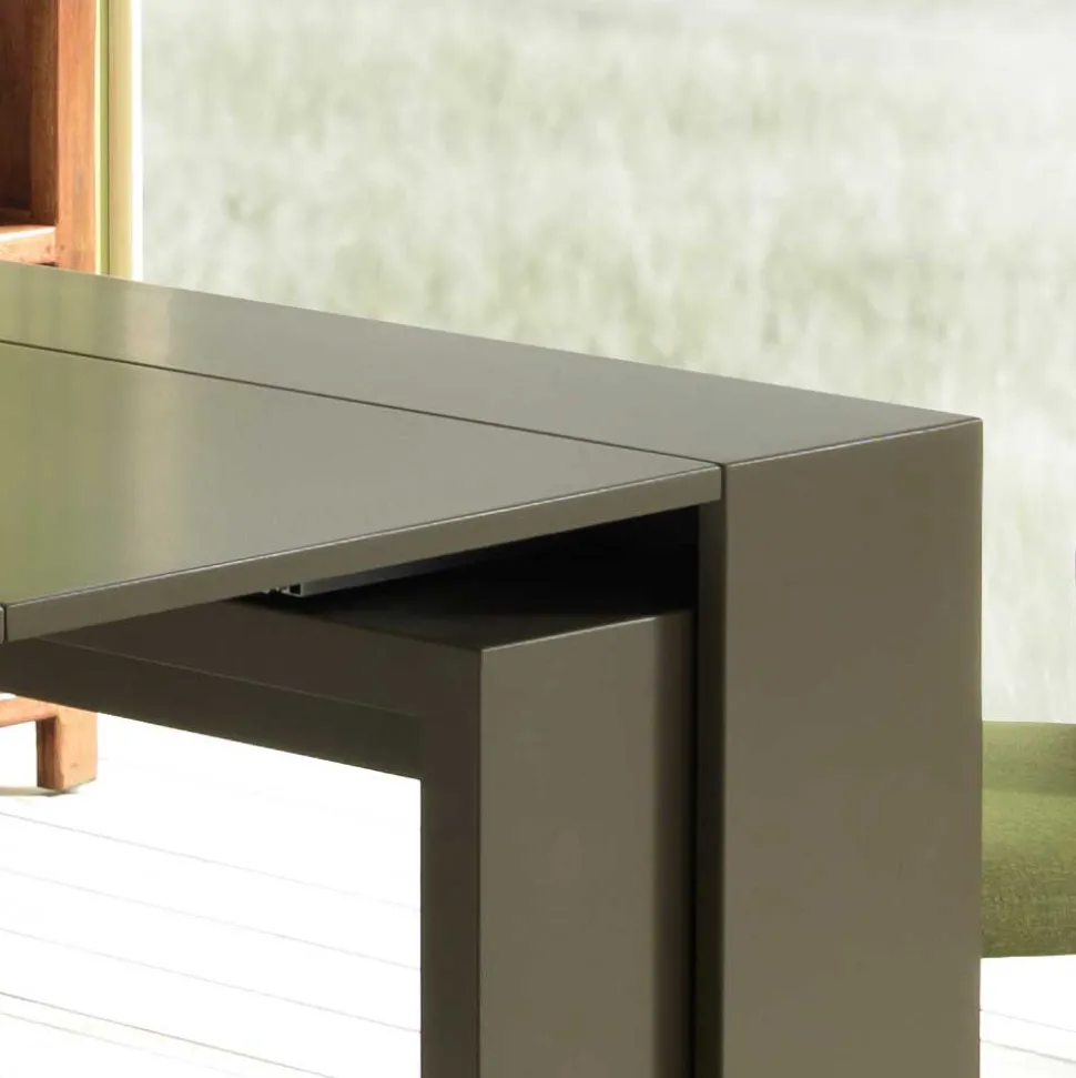 XL Tisch Modena in Grau Braun