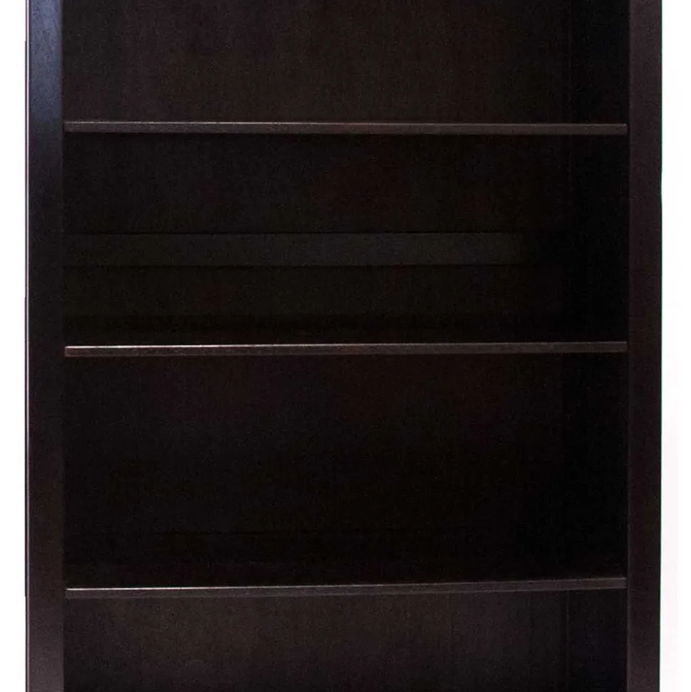 98x184x44 5 Fächer Bücherregal im Kolonialstil - Islando