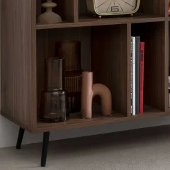 118x76x40 7 Fächer Regal mit Tür - Nuies