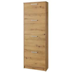 55x157x21 4 Klappen Schuhschrank modern - Atia