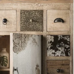 85x103x32 10 Schubladen Kommode Ethno - Antra