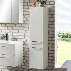 30x135x35 Bad Hochschrank für Stand- & Wandmontage - Anjunica