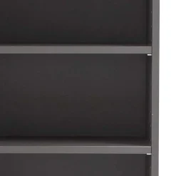 40x185x35 Bad Hochschrank in Grau mit Wildeiche - Agiruan