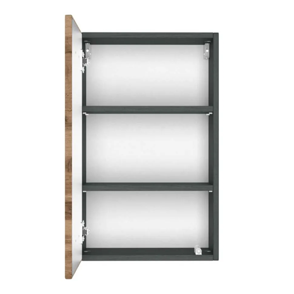 40x64x20 Bad Oberschrank in Wildeichefarben - Endely