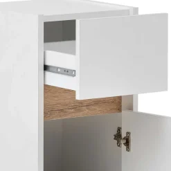 31x85x33 Bad Unterschrank mit Tür & Schublade - Etravia