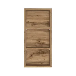 30x64x18 Badezimmer Hängeregal mit drei Fächern - Lemnas