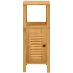 34x86x30 Badschrank mit Lamellentür & Ablage - Zavieca I