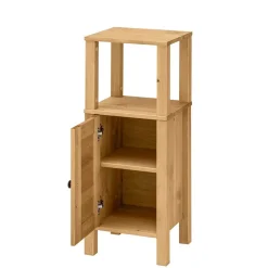 34x86x30 Badschrank mit Lamellentür & Ablage - Zavieca I