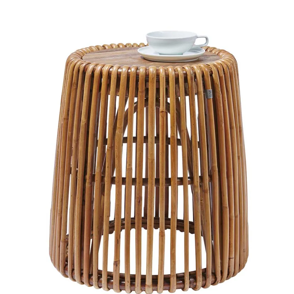 50x53x50 Beistelltisch aus Recyclingholz - Irune