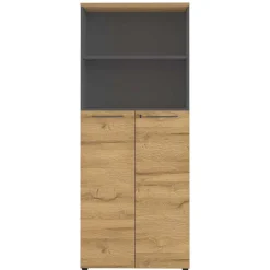 80x197x40 Büro Aktenschrank mit 2 Fächern - Ovgunia