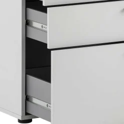 80x84x41 Büro Kommode in Lichtgrau - Bowsla