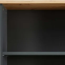 75x197x38 Büro Ordnerregal mit fünf Fächern - Kuetra