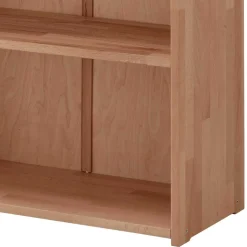 80x112x33 Büroregal aus Buche Massivholz - Bash