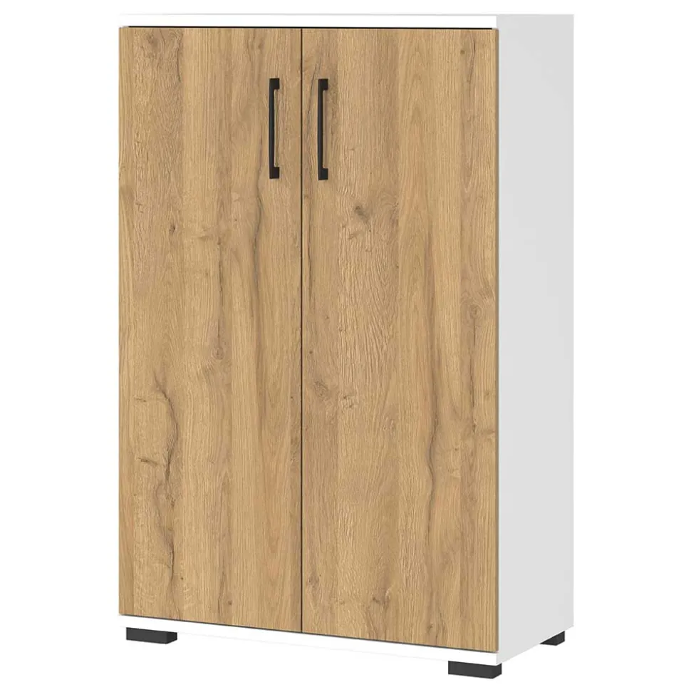 80x123x40 cm Aktenschrank 2-türig - Andrass