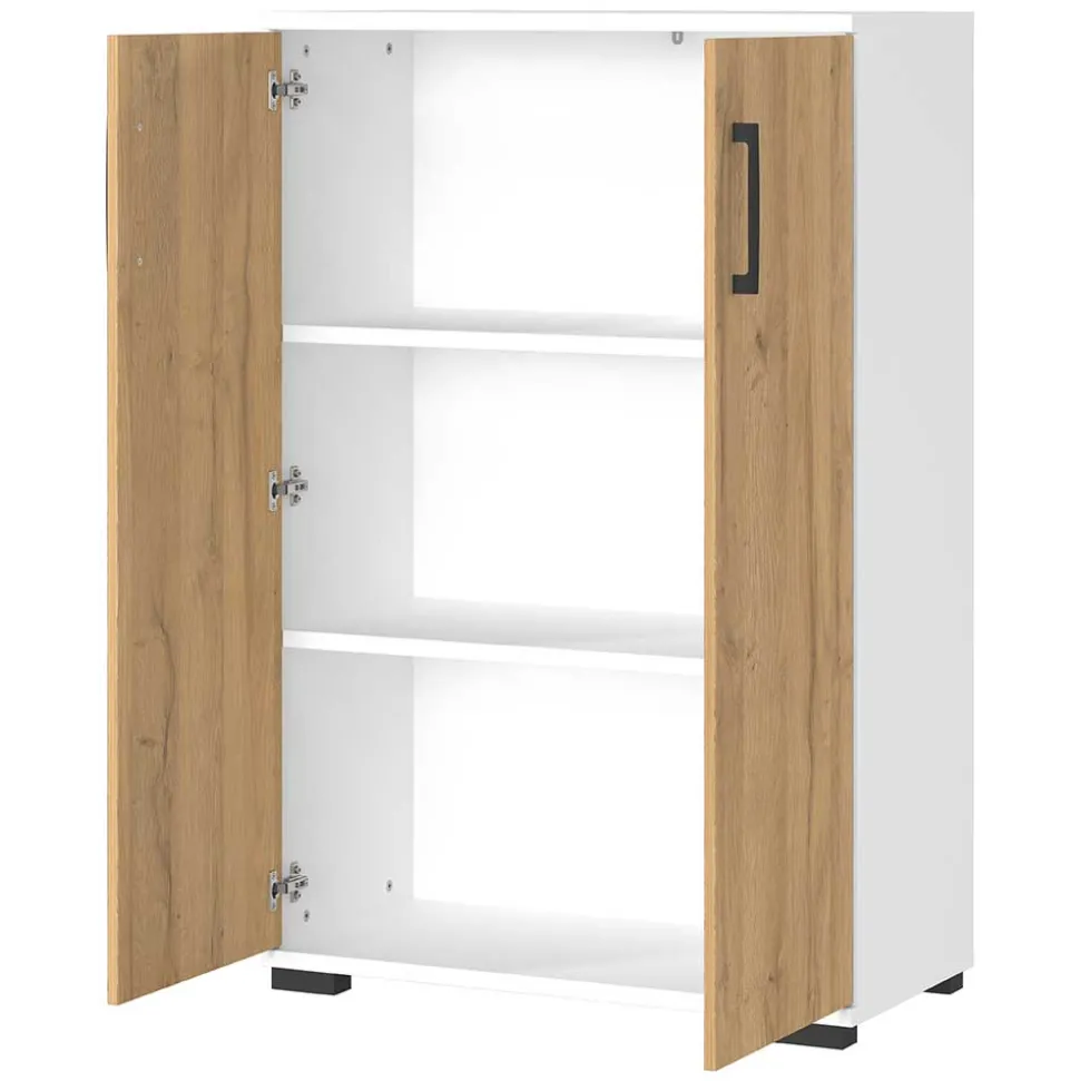80x123x40 cm Aktenschrank 2-türig - Andrass