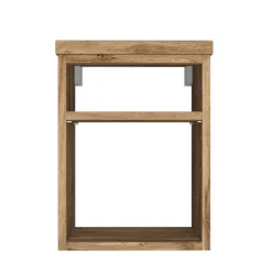 30x41x47 cm Bad Regal in Holz Optik - Userina