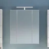 60x70x18 cm Bad Spiegelschrank 3-türig - Whale