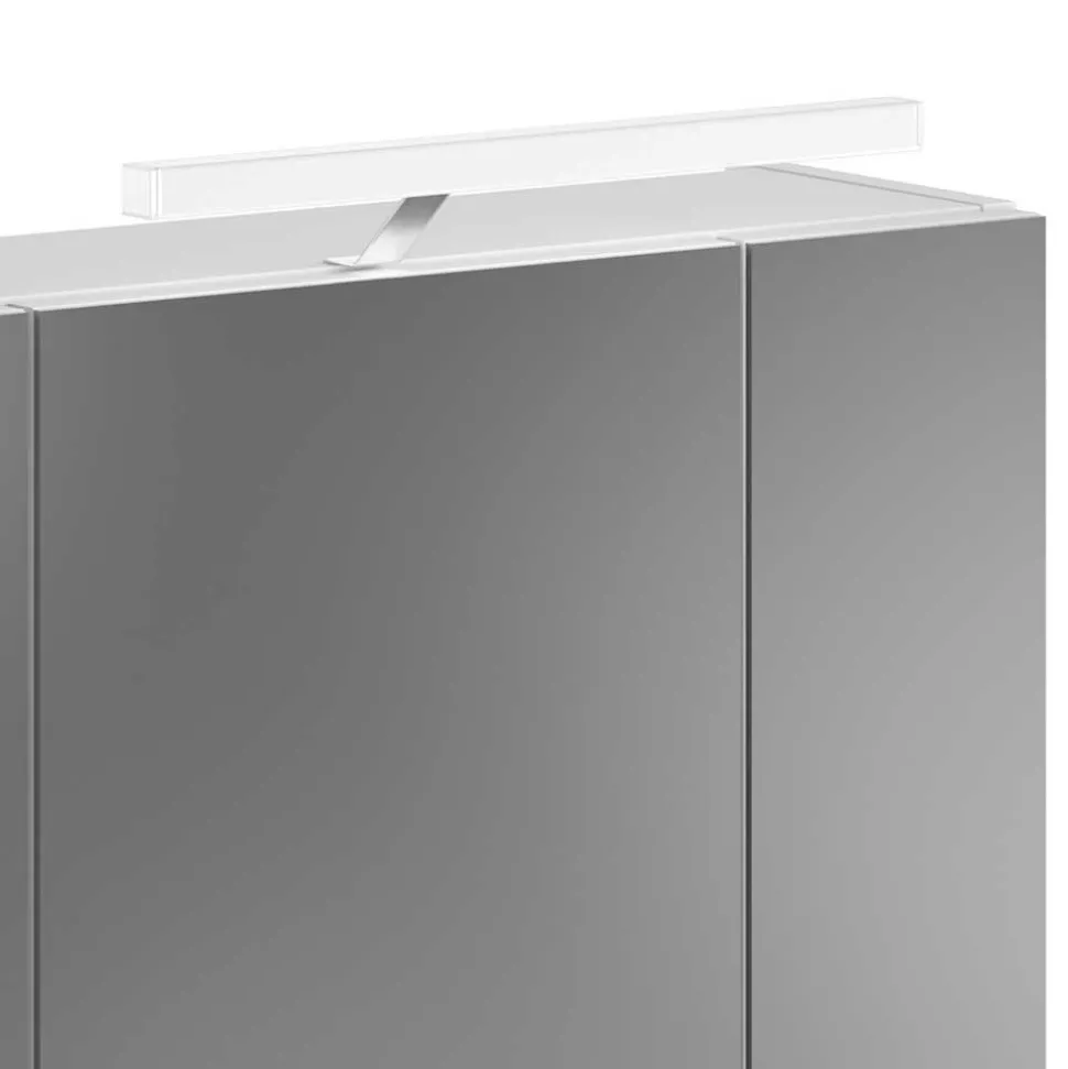 60x70x18 cm Bad Spiegelschrank 3-türig - Whale