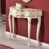 88x75x34 cm Barock Konsolentisch halbrund - Iviada
