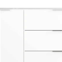 184x101x42 cm Design Sideboard mit Glas Beschichtung - Daven
