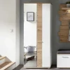 80x200x38 cm Garderobenschrank mit zwei Türen - Symbrosia