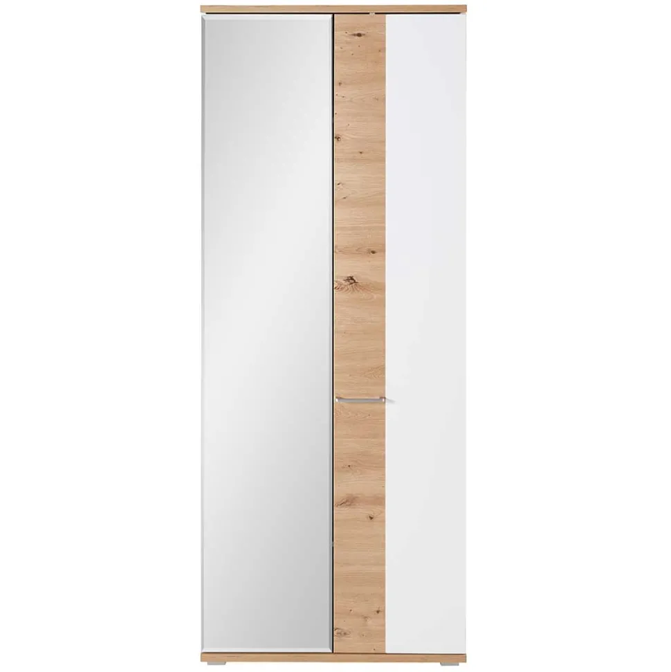 80x200x38 cm Garderobenschrank mit zwei Türen - Symbrosia